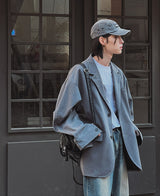 スイッチウィンドブレザー / Stitch wind blazer (2 color)