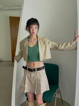 ゼロプリーツスカート/no.790 Zero Pleated Skirt (2color)