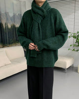 アルパカマフラーニットセット / BL Alpaca Muffler Knit Set (4 colors)