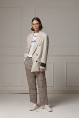 Two-button suit jacket - Ivory (4622119043190)