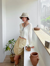 ピンタッククラシックスカート / Pintuck Classic Skirt (2color)