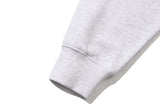 RMTCRW ラベルスウェットシャツ / RMTCRW LABEL SWEAT SHIRT_LIGHT GREY