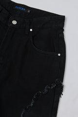 Comma Denim Pants Black