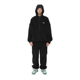 コーデュロイカーゴセットアップ (BLACK)