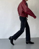 デイリーブラックブルーブーツカットデニム / Daily Black Blue Bootcut Denim