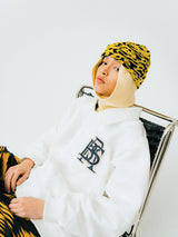 ビッグロゴカラーバーシティジャケット/BSR2223FWJK025 BIG LOGO COLLAR VARSITY JACKET CREAM