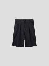 ローデニムワンタックバミューダアパンツ