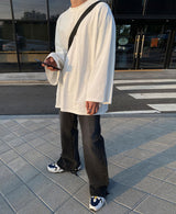 No.8384 ブラッシュブーツカットデニムパンツ