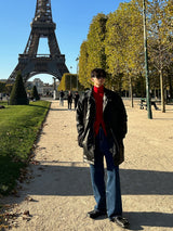 ASCLO Eiffel Wide Crack Denim