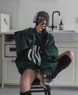 (UNISEX) コブ制服オーバーマンツーマン