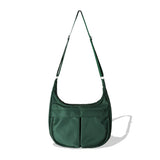 ナイロンユーティリティメッセンジャーバッグ/HIGORO NYLON UTILITY MESSENGER BAG GREEN