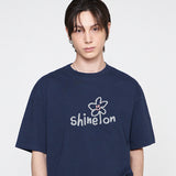 しゃいんオンフラワースマイルショートスリーブT / shine on flower smile short sleeve tee_3color
