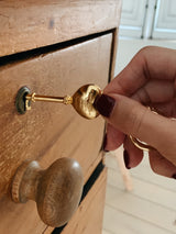 Knock heart key ring