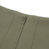 Classic Gored Miniskirt [OLIVE] (6618881294454)