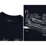 HOMETOWN STADIUM SWEAT SHIRTS - NAVY (6678693380214)