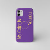 マイカラーケース / My Color Case (Purple Slim Hard)