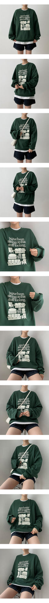 ソファースウェットシャツ/Sofa sweatshirt