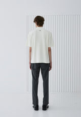 RIB MOCK NECK HALF T-SHIRT IVORY (6566873890934)
