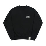 [UNISEX]Wave logo flower sweatshirt
