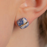 2022パントンデイリースクエアマーブリングピアス/2022 Pantone Daily Square Marbling earring (BP)