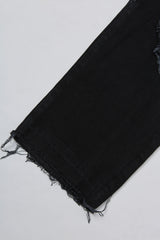 Comma Denim Pants Black