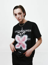 LUCKY PINK T-SHIRTS (BK) (6677218164854)