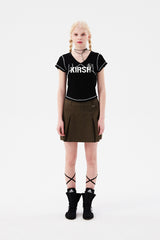 ドゥードゥルチェリースポーツノースリーブ / DOODLE CHERRY SPORTS SLEEVELESS [BLACK]