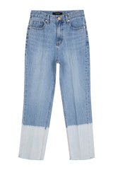 コンビストレートデニムパンツ / FF-34 / COMBI STRAIGHT DENIM PANTS