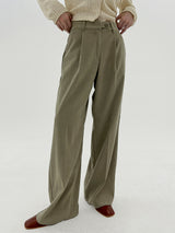 ワープワイドスラックス/no.5157 Warp Wide Slacks (3color)