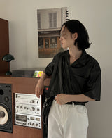 サマーレザーハーフシャツ / Summer Leather Half Shirt