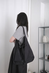 two pockets easy bag (black)