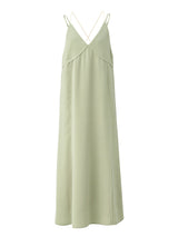 Back point layered dress - Mint (6682226589814)
