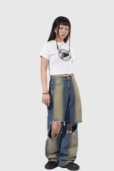 シグネチャークロップTシャツ / [MADE] Signature Crop T [2color]