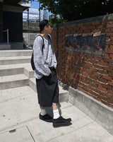 ストライプシンロングTシャツ