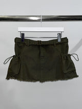 カーゴミニスカート/CARGO MINI SKIRT