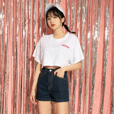 オリジナルクロップTシャツ/TOP(8610) original crop tea