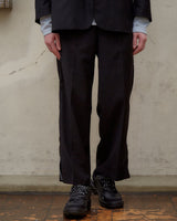 サイドジップワイドスラックスパンツ / SIDE ZIP WIDE SLACKS (4581040095350)