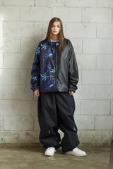 Jブルーフラワージャケット/BSR2223FWJK062 J-BLUE FLOWER JACKET BLACK