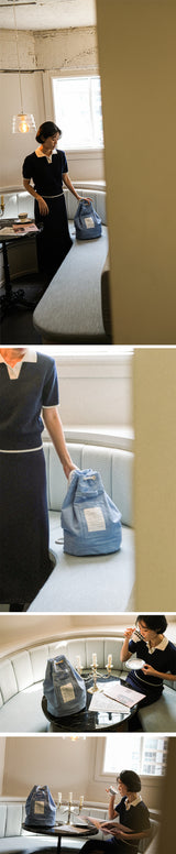ロープバッグ / Rope Bag - Denim
