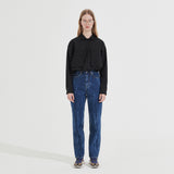 クラックウォッシングデニムパンツ/Crack Washing Denim Pants _ Dark Blue
