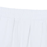 ワンタックワイドフィットパンツ/ONE TUCK WIDE FIT PANTS-WHITE