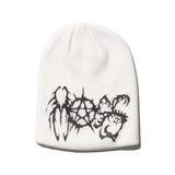 PENTAGRAM SHORT BEANIE MWHAC001-WT