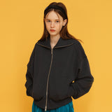 スウェットフルジップアップ/SWEAT FULL ZIP-UP_NAVY