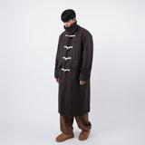 ウールダッフルインナコート/ーキルティングwool duffle inner quilting coat 3color