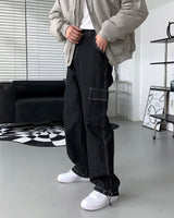プランカーゴストリングワイドパンツ/RU Planned Cargo String Wide Pants