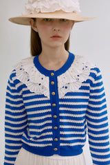 Stripe cardigan