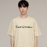 ドローイングロゴスマイルショートスリーブT / Drawing Logo Drawing Smile Short Sleeve Tee_6color