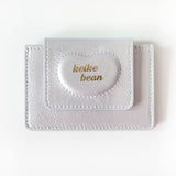 シェイプオブウォレット / 'shape of' wallet - silver bean