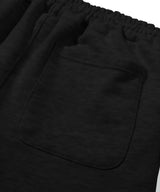 ディープ ワン タック スウェット バミューダ ショーツ / DEEP ONE TUCK SWEAT BERMUDA SHORTS_BLACK