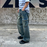 Bunny washing cargo denim 3color